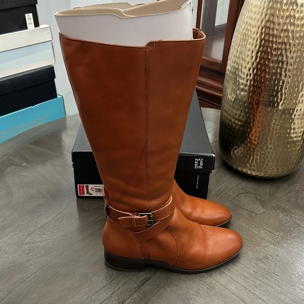NATURALIZER Rena Riding Boots (WIDE CALF) (WIDE)